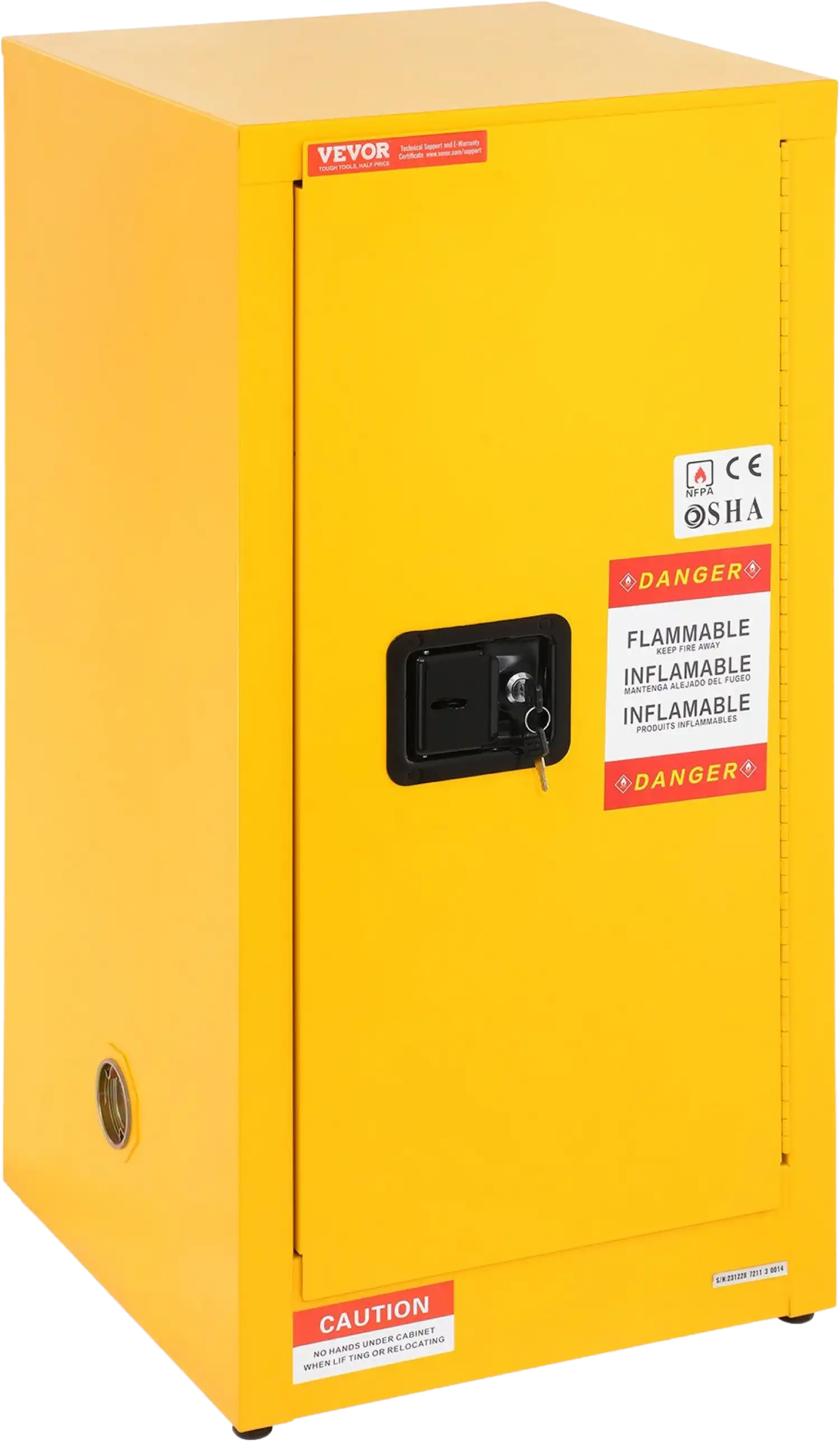 Vevor Flammable Storage Safety Cabinet 18.1