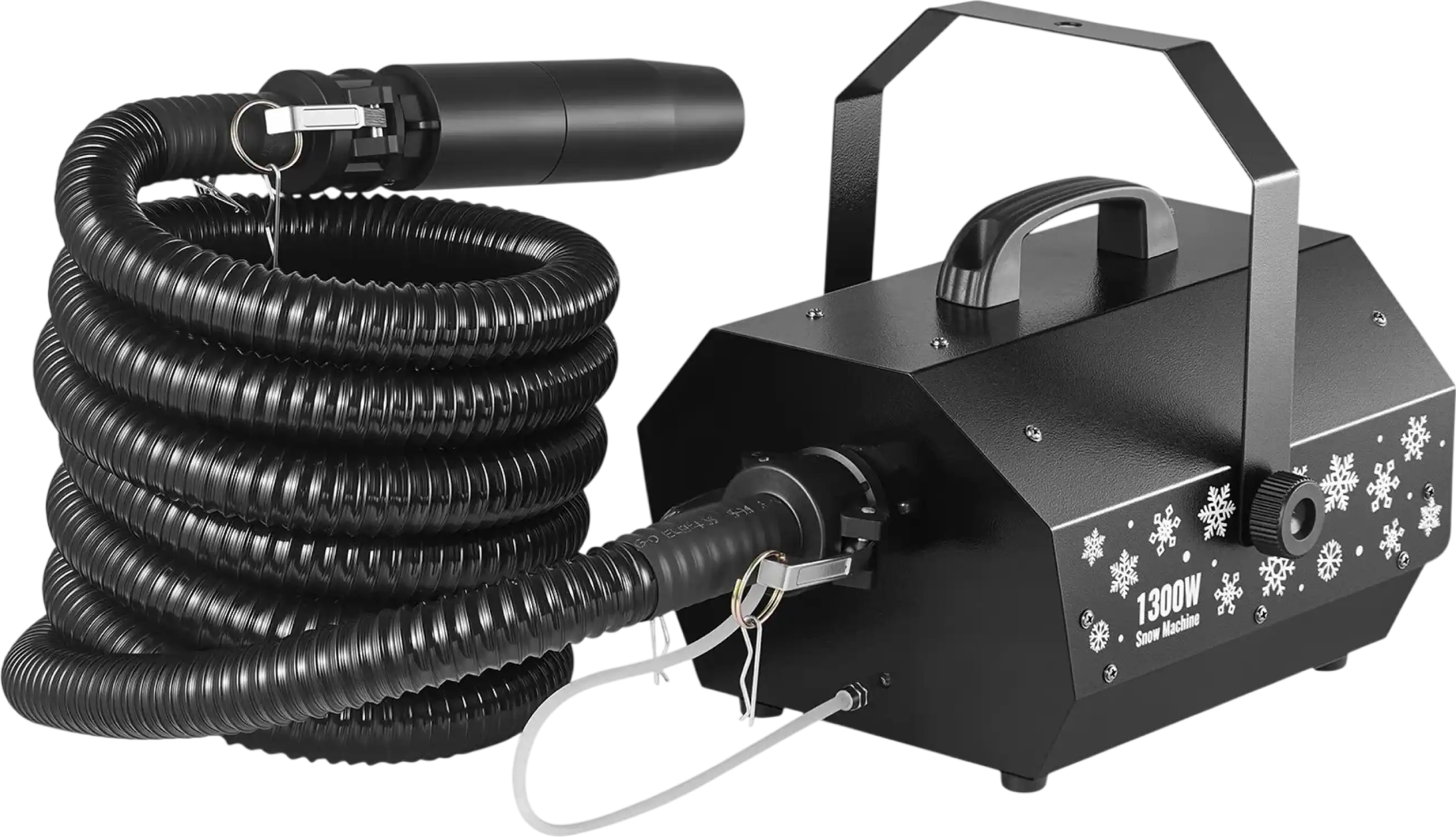 Vevor Snow Machine 1300W Portable Wireless Remote Control New