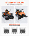 Vevor Snow Plow Kit 43"/60" Width Adjustable Blade Universal Mount for UTV New