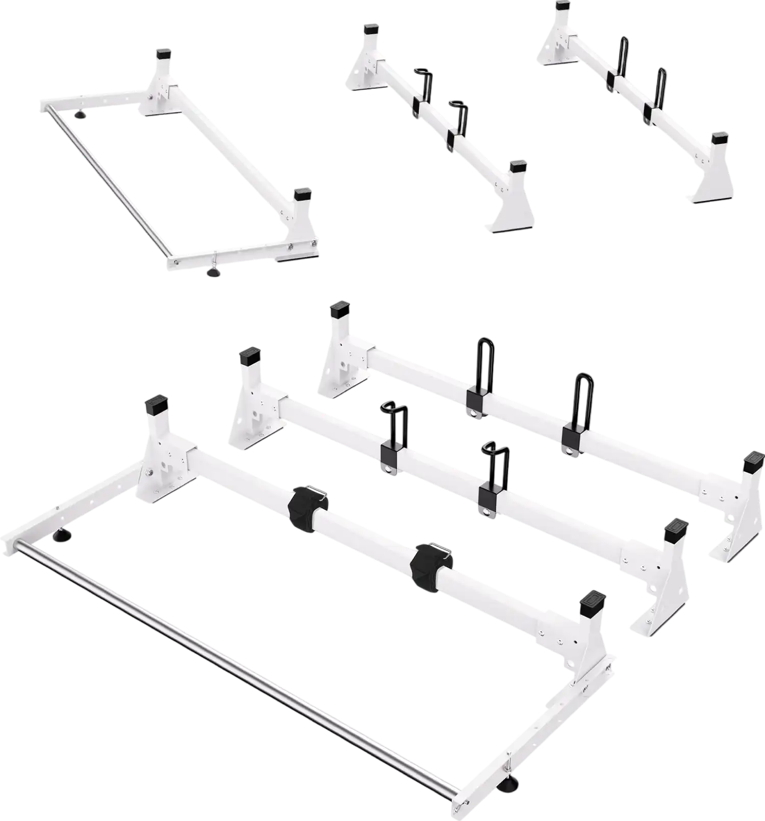 Vevor Roof Ladder Rack with Roller for Ford Transit 2015-2022 New