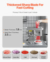 Vevor Electric Meat Grinder Slicer Multifunctional 11 Lbs/Min 700W Stainless Steel Sausage Stuffer New