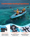 Vevor Inflatable Kayak 2-Person Drop-Stitch Floor 700 lbs. Capacity New