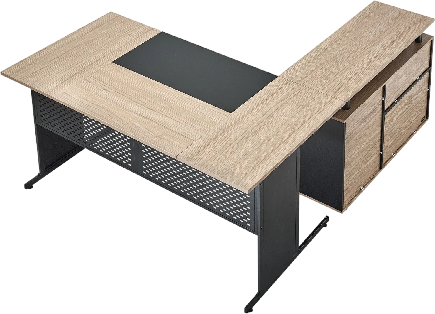 Vevor Executive Desk 63 x 39 in. L-Shaped Reversible Layout 350 lb. Capacity New