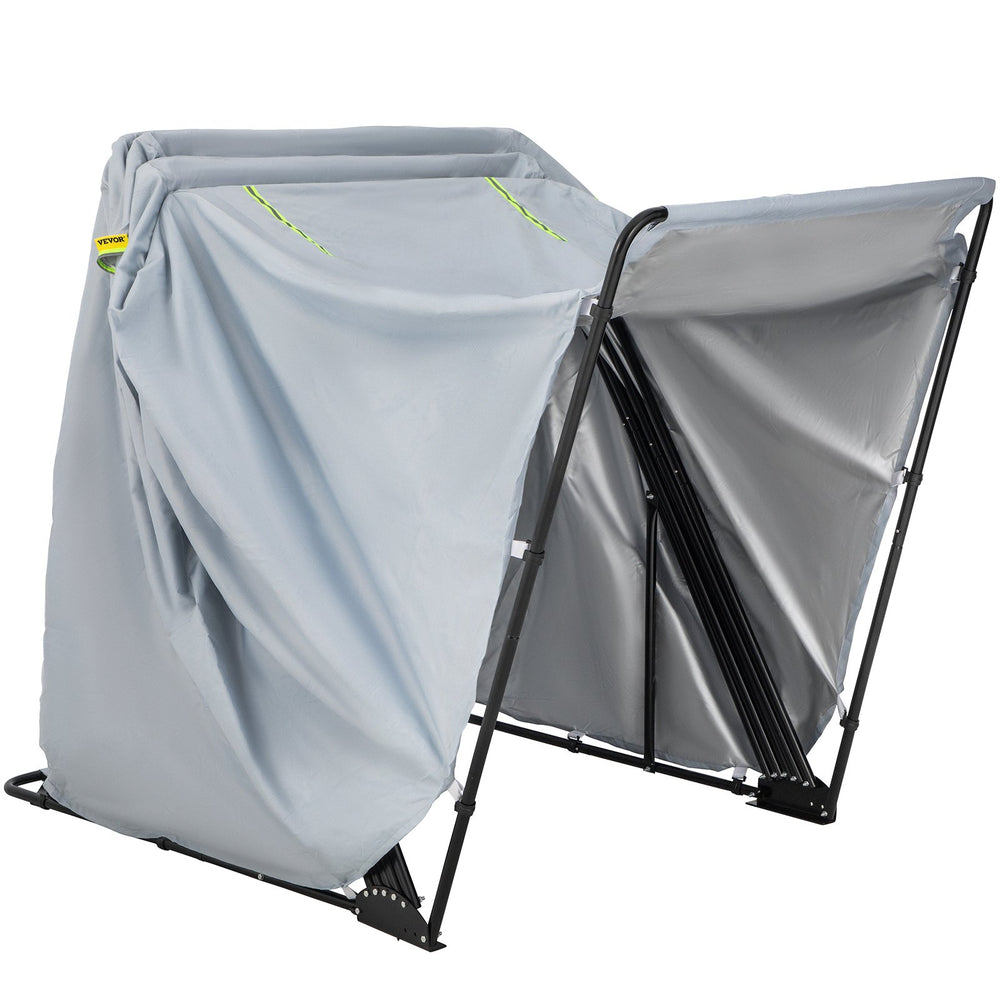 Vevor Motorcycle Shelter 133" x 53" x 76" Waterproof Anti-UV with Lock & Weight Bag New