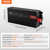 Vevor Modified Sine Wave Inverter 3000W DC 12V to AC 120V with USB & AC Outlets New