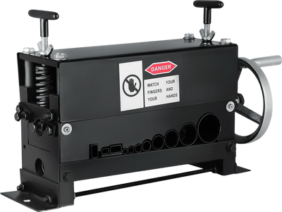 Vevor Wire Stripping Machine 1.5mm-38mm 11 Channels Manual Hand Crank New