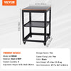 Vevor Planer Stand 3-Gear Adjustable Height Table with Casters 100 Lbs Capacity New