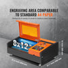 Vevor Laser Engraver 40W Desktop CO2 Laser Cutter Water-Cooled Tube 12" x 8" 11.8 IPS New