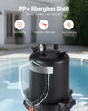 Vevor Cartridge Pool Filter with Valve 9,000 GPH Cleaning System 200 sq. ft New