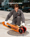 Vevor Magnetic Lid Lifter Dolly 1320 lbs Capacity with Adjustable Handle New