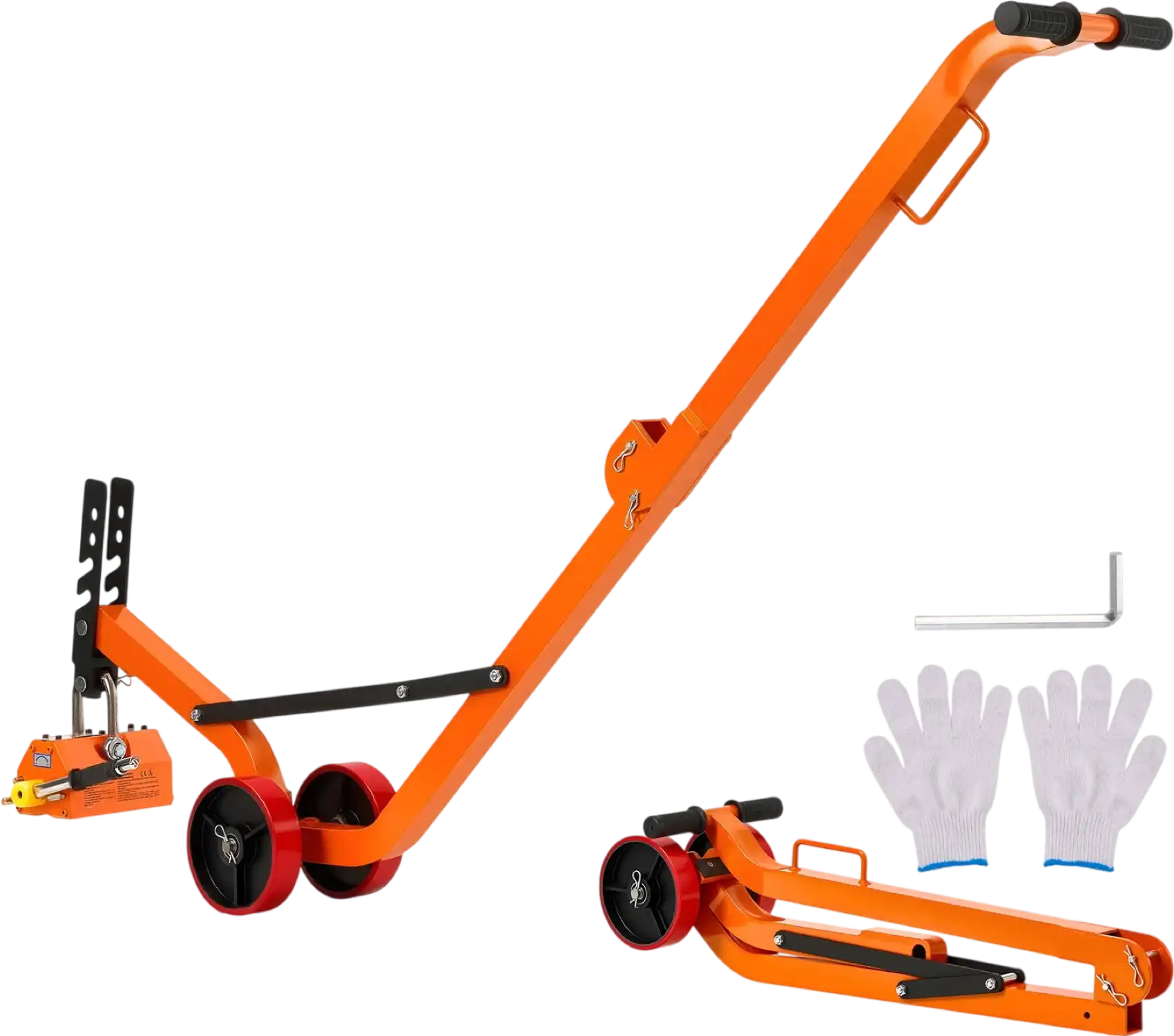 Vevor Magnetic Lid Lifter Dolly 1320 lbs Capacity with Adjustable Handle New