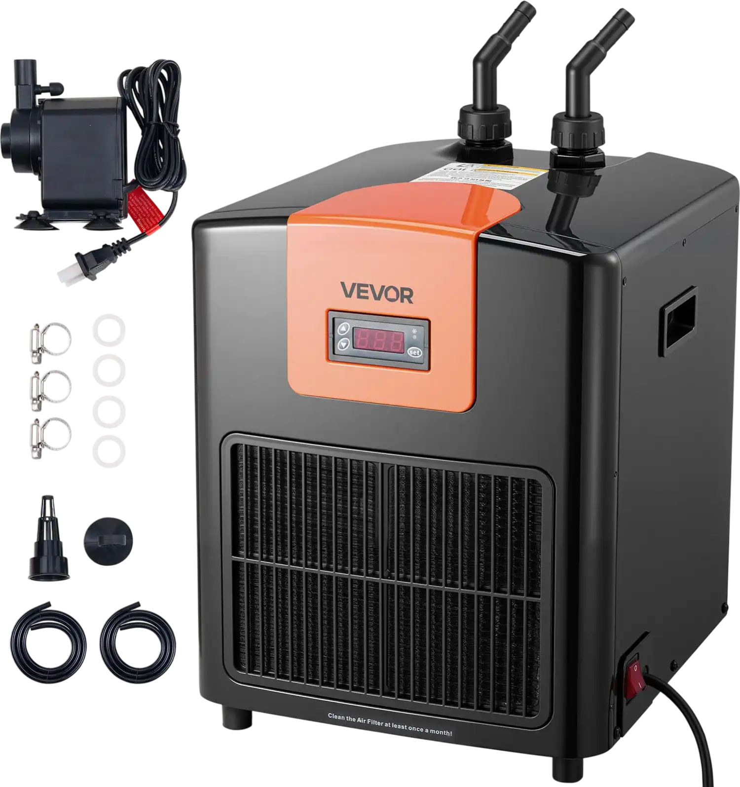 Vevor Aquarium Water Chiller 92 Gallon 1/4 HP Adjustable Temperature New