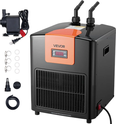 Vevor Aquarium Water Chiller 110 Gallon 1/3 HP Adjustable Temperature New