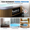 Vevor Spa Hot Tub Pump 56-Frame AC220-240V 2" Port 90° Rotational Interface New