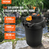 Vevor Bio Pressure Pond Filter with 13W UV-C Light 3200 Gal. Capacity 2630 GPH New