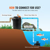 Vevor Bio Pressure Pond Filter with 13W UV-C Light 3200 Gal. Capacity 2630 GPH New