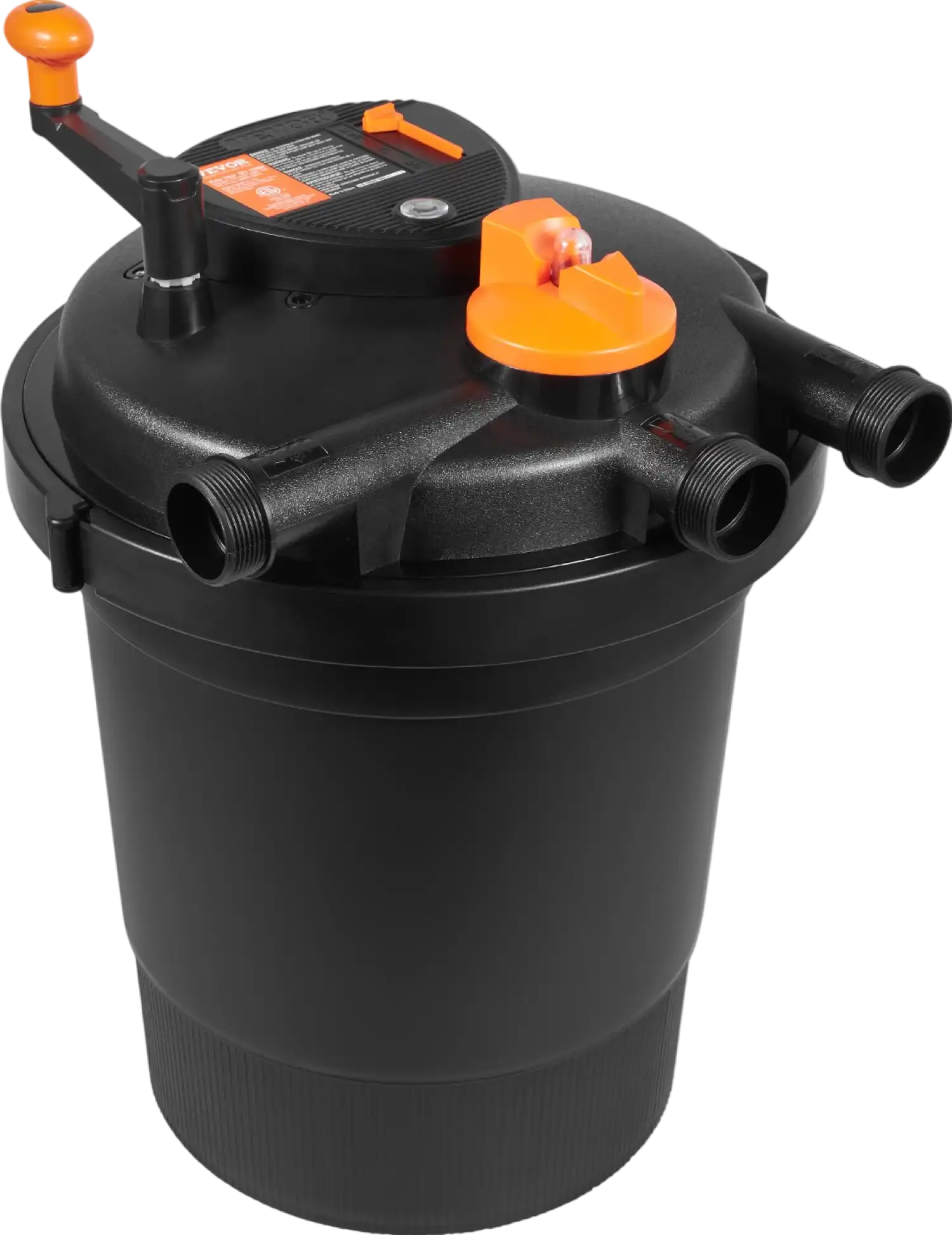Vevor Bio Pressure Pond Filter with 13W UV-C Light 3200 Gal. Capacity 2630 GPH New