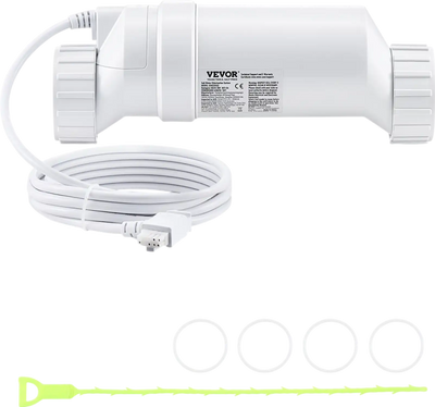 Vevor Salt Water Chlorination System for In-Ground Pools 15,000 Gallons New
