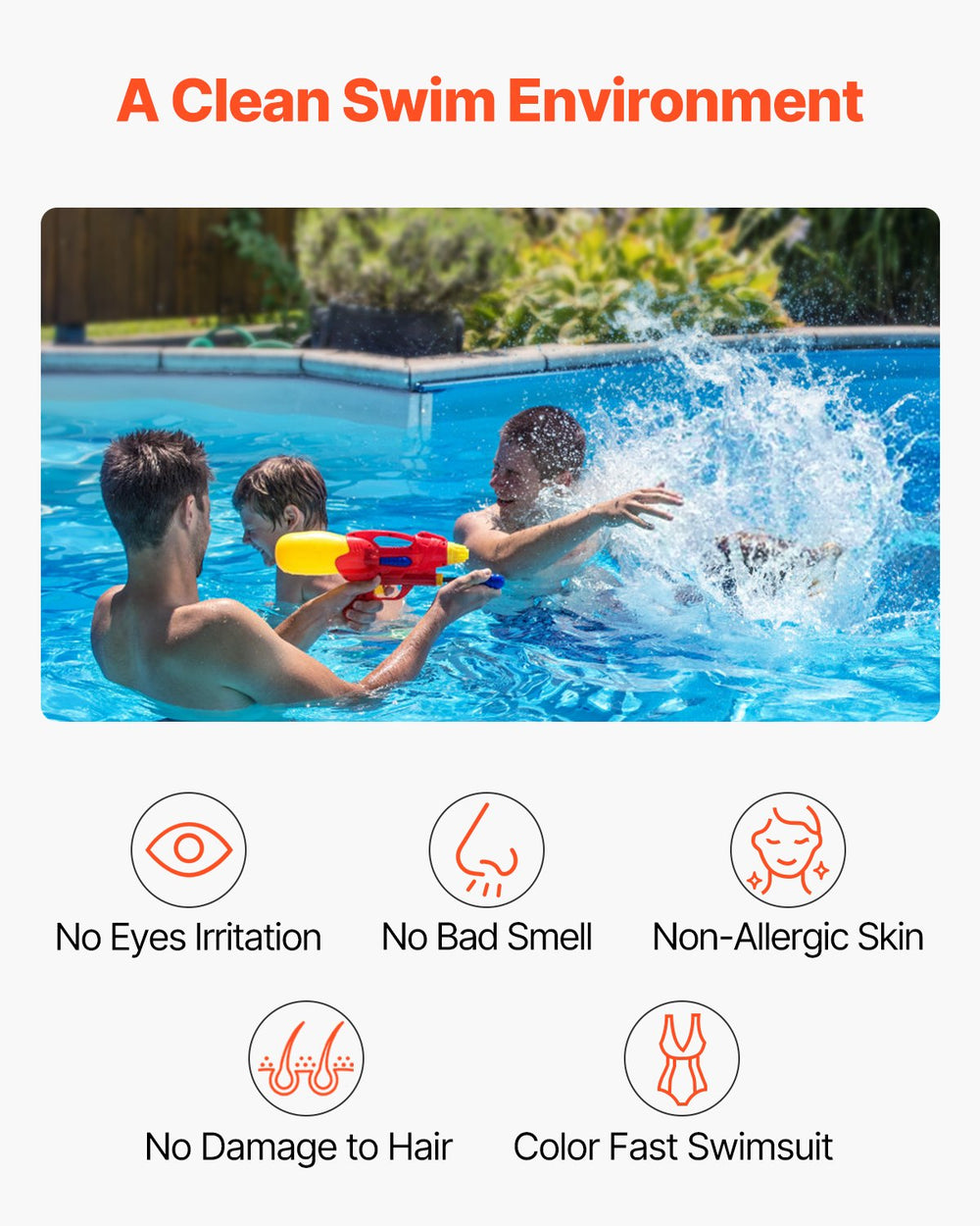 Vevor Salt Water Chlorination System for In-Ground Pools 40,000 Gallons New