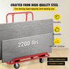 Vevor Drywall Cart 45.3" x 21.7" x 31.5" 1 Ton Load Capacity 5" Wheels Service Dolly New