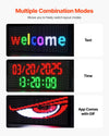 Vevor LED Sign Full-Color Programmable Digital Scrolling Display 40" x 14" New