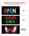 Vevor LED Sign Full-Color Programmable Digital Scrolling Display 40" x 18" New