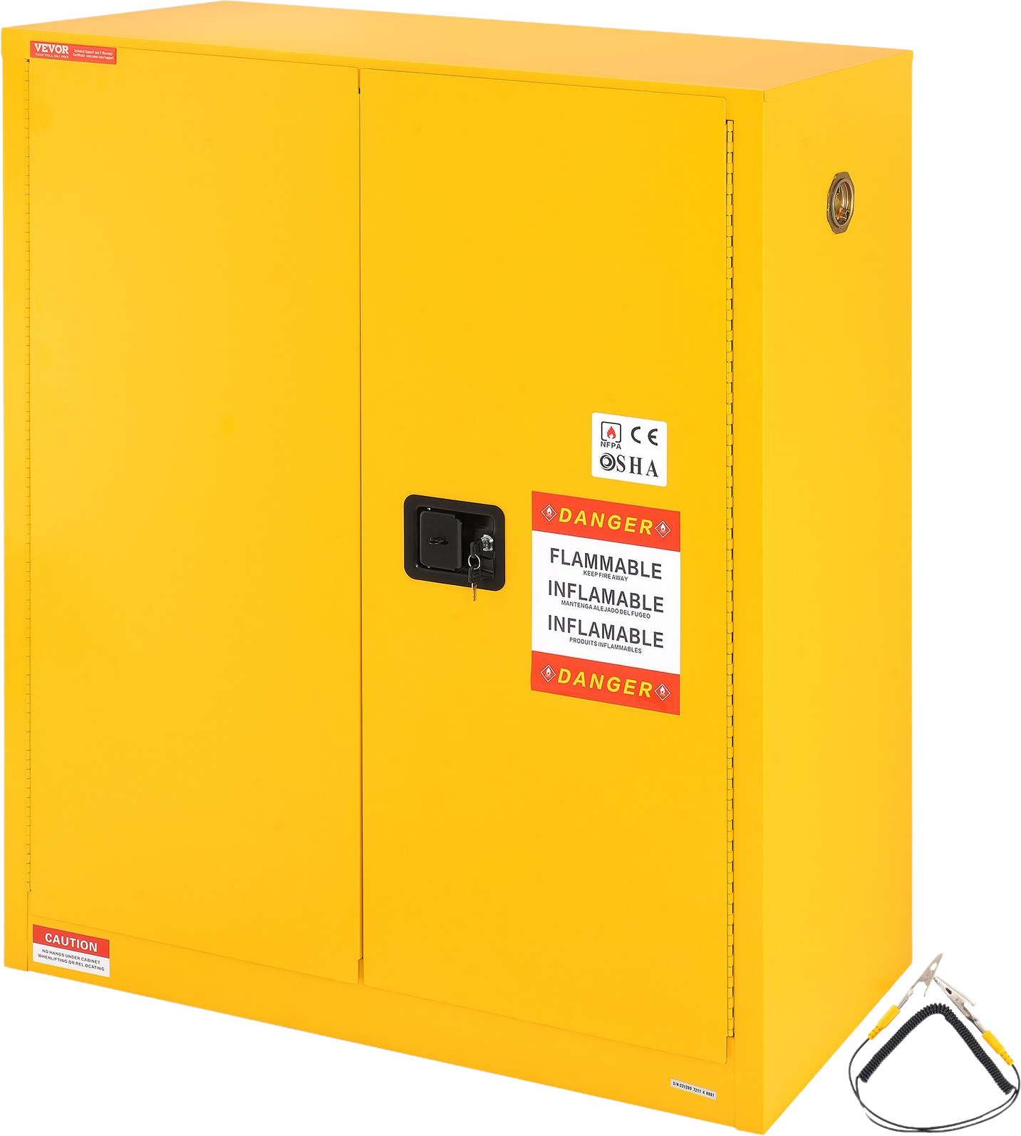 Vevor Flammable Storage Safety Cabinet 43.1