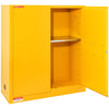 Vevor Flammable Storage Safety Cabinet 43.1" x 18.1" x 50.1" Cold-Rolled Steel 30 Gal. Capacity New