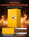Vevor Flammable Safety Cabinet 65 Gallon 37.9" x 34" x 65" with Adjustable Shelf New