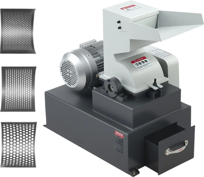 Vevor Hammer Crusher 400-600 kg/h with 3 Sieve Screens 3000W 220V New