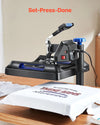 Vevor Heat Press 15" x 15" Sublimation Machine 1150W 8-in-1 Set New
