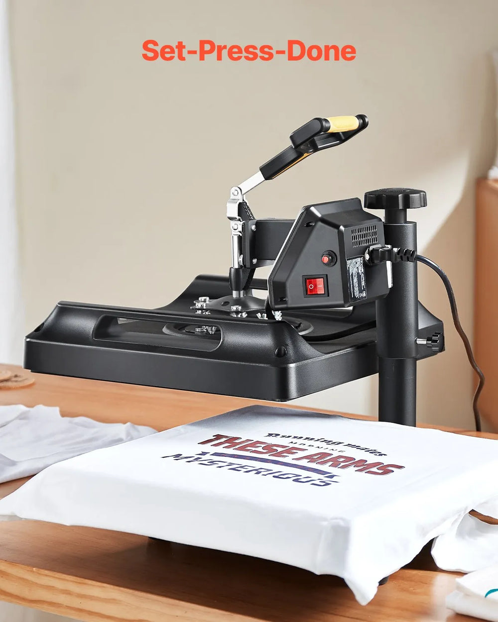 Vevor Heat Press 15" x 15" Sublimation Machine 480°F 1150W 8-in-1 Set New