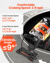 Vevor Mobility Scooter 4 Wheel Automatic Folding Remote Control 24V 4 MPH 9.3 Mile Range New