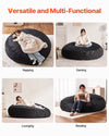 Vevor Bean Bag Chair Dutch Velvet with High-Density Foam Filling Removable Cover New