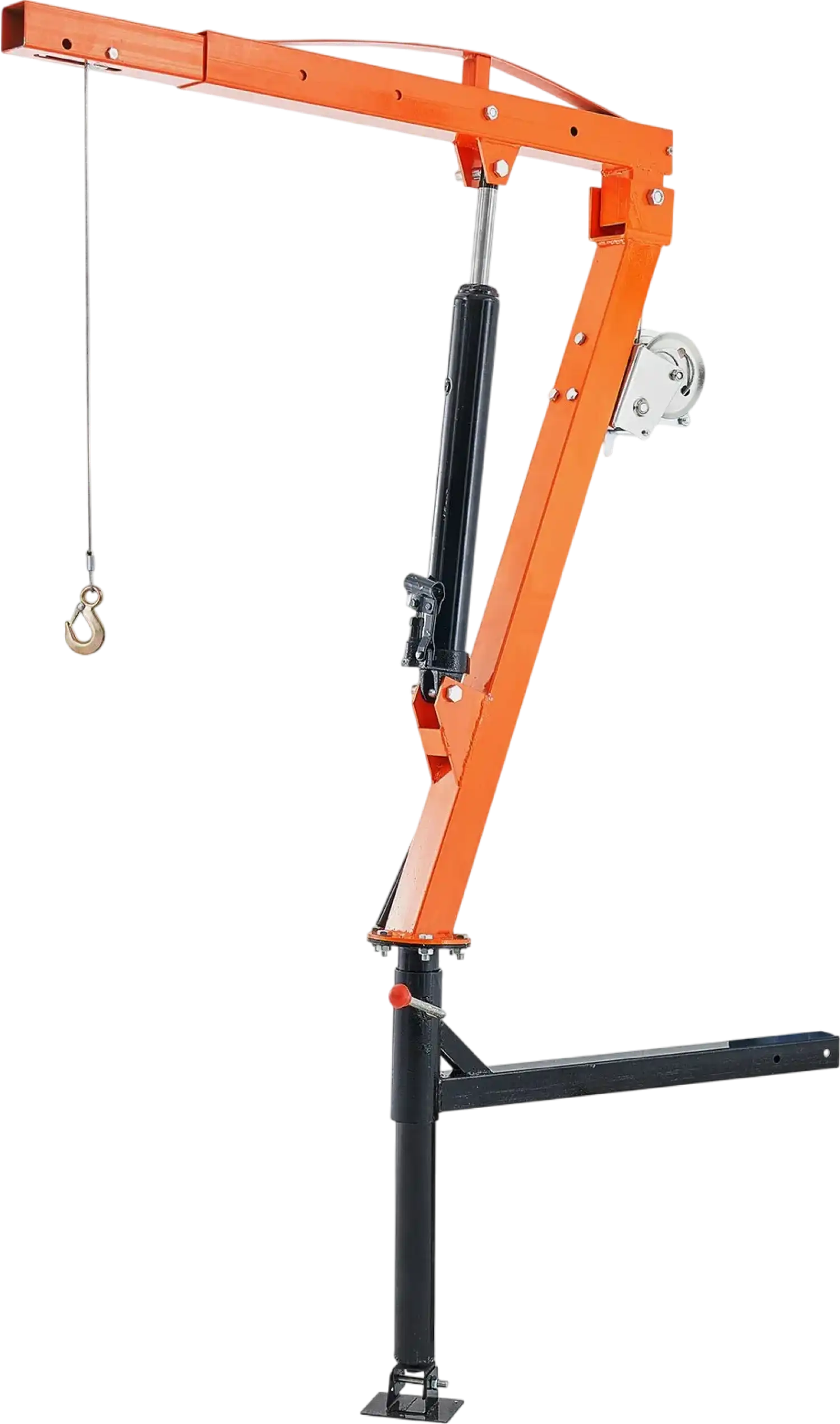 Vevor Hydraulic Crane Hoist for Pickup Truck 360° Rotation 500 Lbs Load Capacity New