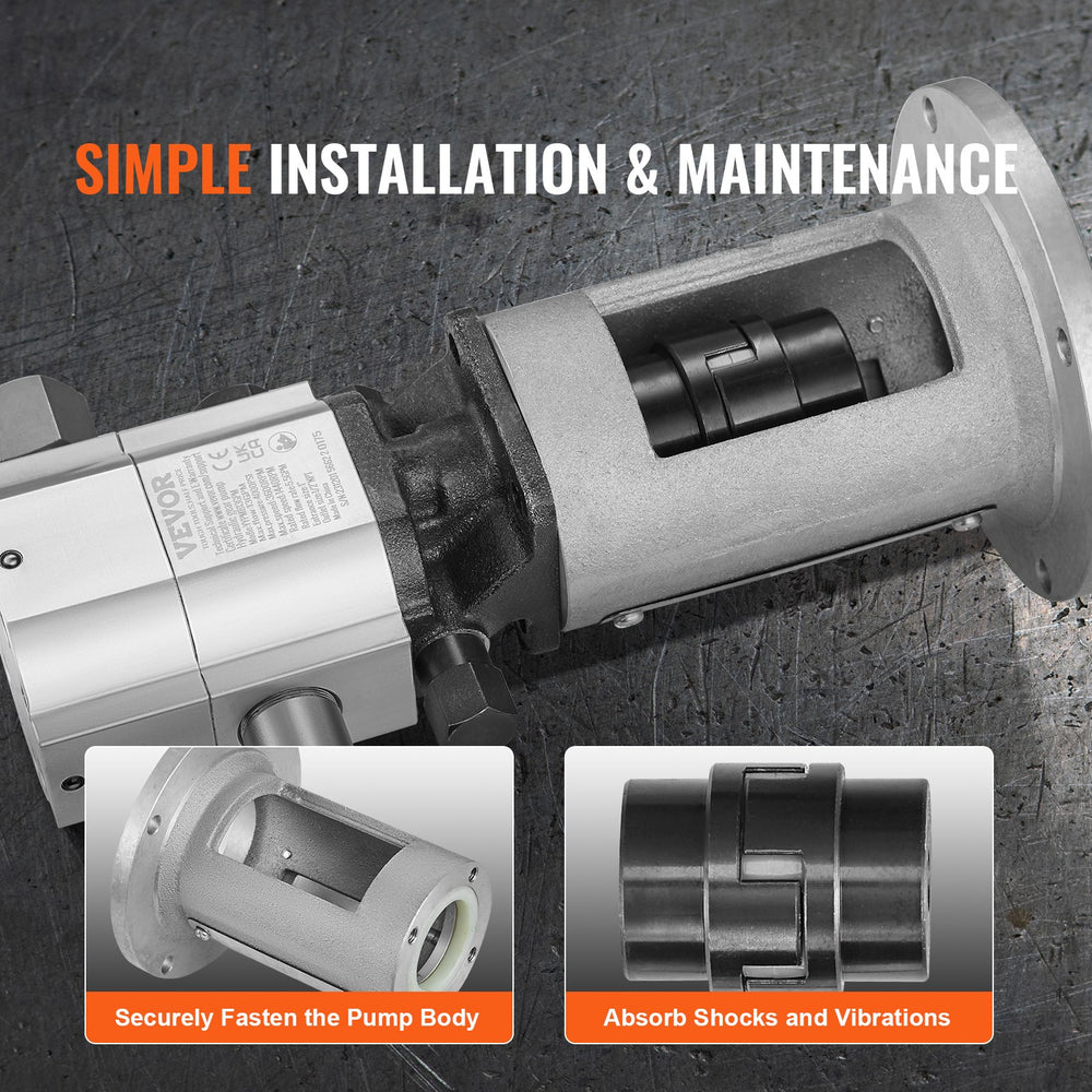 Vevor Hydraulic Wood Log Splitter Pump Kit 13 GPM 2-Stage 4000 PSI 1/2" NPT 3600 RPM New