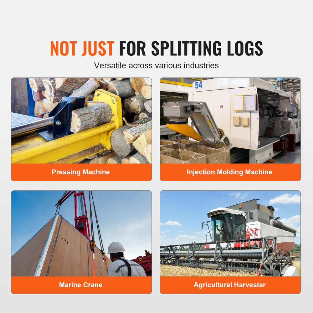 Vevor Hydraulic Wood Log Splitter Pump Kit 13 GPM 2-Stage 4000 PSI 1/2" NPT 3600 RPM New