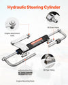 Vevor Hydraulic Outboard Steering Kit with 90 HP Cylinder Steering Wheel Helm Pump New