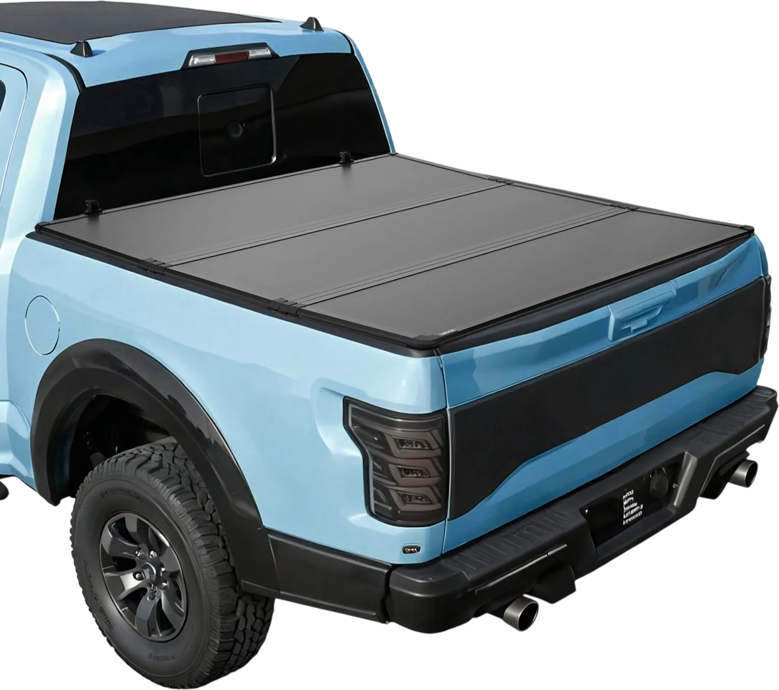 Vevor Truck Bed Cover 5 ft. Hard Tri-Fold for 2016-2025 Toyota Tacoma New