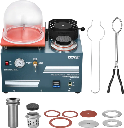 Vevor Vacuum Casting Machine with Melting Furnace 5