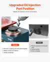 Vevor Vacuum Casting Machine 11" x 11" with 3 CFM Pump and Bell Jar 290W New