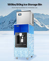 Vevor Ice Dispenser Storage Bin 20 Lbs/Minute 180 Lb. Capacity New