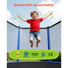 Vevor Trampoline 14 ft. Round with Enclosure Net Straight Rod 450 lb. Capacity New