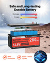 Vevor Solar Power Kit 400W 12V with 4 Solar Panels LFP Battery MPPT Controller Power Inverter New