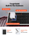 Vevor Solar Power Kit 800W 12V with 4 Solar Panels LFP Battery MPPT Controller Power Inverter New