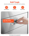 Vevor Outdoor Kitchen Drawers 16.5 x 20.5 x 29 in. with Paper Towel Holder Stainless Steel New