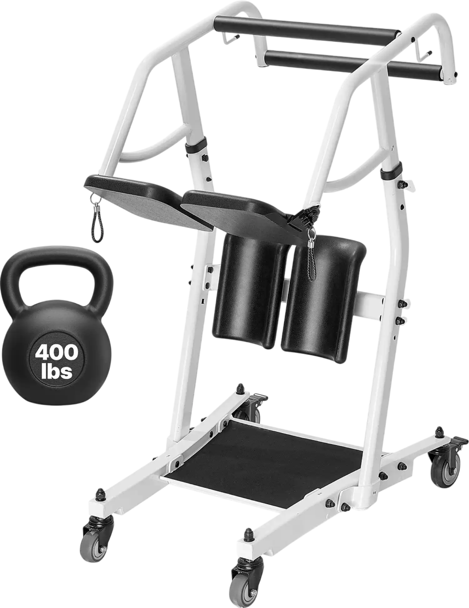 Vevor Stand Assist Patient Lift Sit-to-Stand with Adjustable Knee Pads 400 Lbs Capacity New