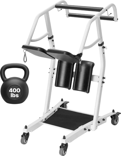 Vevor Stand Assist Patient Lift Sit-to-Stand with Adjustable Knee Pads 400 Lbs Capacity New