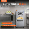 Vevor Commercial Ice Cream Machine Single Flavor 6.6 Gal/H Yield 2400W New