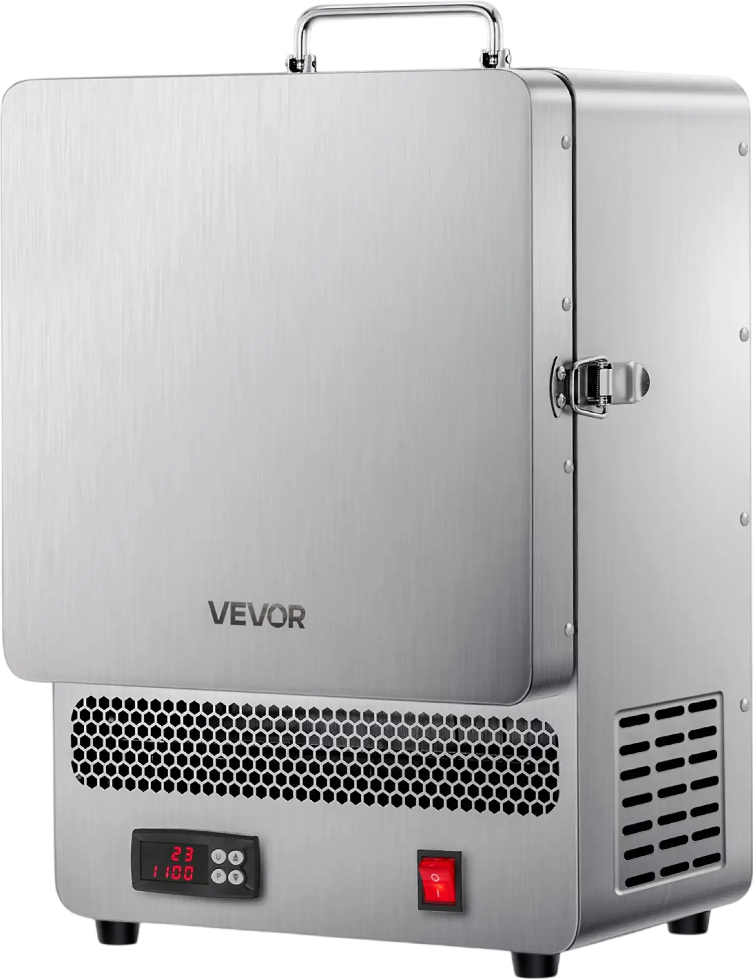 Vevor Electric Kiln Melter 2192°F Max Temp Stainless Steel 9-Stage Temp Control 1500W New